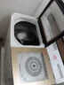 澳柯玛（AUCMA）家用半自动双缸大容量小型双桶波轮洗衣机双筒不锈钢内胆10公斤kg甩干机 XPB100-3168S 金色不锈钢内桶 实拍图