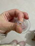 爱得利（evorie） 奶嘴 宽口径奶嘴 液体硅胶婴儿奶嘴 (M号十字孔) 3-6个月 单只装 实拍图