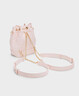CHARLES&KEITH绗缝菱格链条水桶包双肩包包女包女友生日礼物CK2-10701506 Light Pink浅粉色 M 实拍图