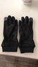 瑞狮龙 麂皮绒手套加绒保暖秋冬季男女士触屏防滑运动外卖骑行开车手套 黑色 男士码（高弹力） 实拍图