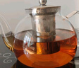 美斯尼 玻璃茶壶耐热加厚玻璃茶具泡茶壶泡茶器不锈钢过滤内胆大容量 大肚壶 1.3升 实拍图
