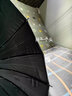 呈爱超大24骨雨伞直杆长柄大雨伞抗风防暴雨三人伞保安酒店执勤伞 子弹头(加大抗风)手动黑色 24骨 实拍图