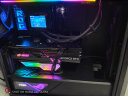 华硕（ASUS）ROG THORⅡ 雷神二代1000W电源 白金认证/支持4090/PCIE5.0/神光同步/OLED屏/日系电容 实拍图