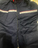 耐典冬季防静电工作服棉衣男加厚内胆防寒劳保服藏蓝色双层棉服180 实拍图