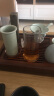 祥业 汝窑红茶泡茶具耐热玻璃泡茶壶陶瓷过滤冲茶器普洱绿茶茶杯 红茶泡（送小品杯1个，茶巾） 实拍图