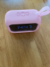 快乐之朱智能闹钟语音控制会说话学生儿童专用起床神器时间管理计时器时钟 粉红色-智能语音闹钟-波比熊T6 实拍图