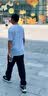 匹克（PEAK）短袖男夏季速干t恤男透气上衣健身服休闲运动服吸汗白色  M 实拍图