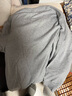 JEEP SPIRIT吉普卫衣男韩版圆领宽松男士卫衣百搭长袖打底衫 灰色 4XL  实拍图