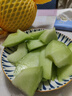 鲜享欢 山东冰淇淋玉菇甜瓜新鲜水果当季香瓜冰淇淋脆甜哈密香瓜孕妇 精选果4枚普通装（单果3斤左右） 实拍图