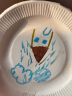 巴比客一次性纸盘餐具蛋糕盘烧烤盘西餐盘儿童DIY手工美术画纸碟7寸20只 实拍图