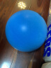 得力（deli）7号多彩静音篮球室内娱乐低噪轻音球(蓝)YW123-3 实拍图