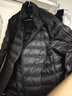 京东京造【air+零压羽绒】轻薄羽绒服男外套冬立领白鸭绒 曜石黑XXL 实拍图