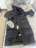 迪桑特（DESCENTE）SKI STYLE 男女同款 防泼水 光热转能 蓄温 长款 鹅绒羽绒服 CC-墨灰色 D4491SDJ55 3XL 实拍图