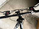 飞鸽（FG FLYING PIGEON）山地自行车成人男女变速山地车青少年中小学生车越野户外骑行单车 【铝合金】G8002代-辐条轮-黑色 27.5寸轮组（适合170-190cm） 21速入门版 实拍图