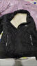 冬季保暖仿羊羔绒棉衣外套男加绒加棉宽松上衣大码商务休闲棉服男 润-D12黑色 （清仓捡漏跑量款） 2XL （建议130-145斤以内） 实拍图
