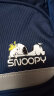 史努比（SNOOPY）小学生书包男孩学院风护脊减负4-6高年级儿童初中生双肩背包 蓝色 实拍图