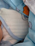 贝瑞加（Babyprints）新生儿连体衣秋冬加厚男女宝宝衣服夹棉保暖婴儿内衣柔软 蓝59 实拍图