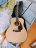 雅马哈（YAMAHA）吉他民谣新手初学入门考级F310/F600系列电箱学生新品F400木吉他 41英寸原木色F310NT+礼包 实拍图