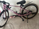 Jeep吉普公路自行车铝合金变速自行车男女公路车学生通勤车单车-RS770 RS770-弯把-木槿紫 S码（适合身高150-165CM） 24速-休闲运动（基础款） 实拍图
