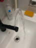 箭牌（ARROW）黑色面盆水龙头冷热洗脸盆水龙头卫生间抽拉式水龙头AE4175MA 实拍图