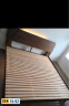 源氏木语 全实木床现代简约橡木大床北欧小户型卧室夜灯双人床 胡桃色低铺单床1.8*2m 实拍图