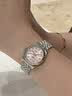 劳力士（ROLEX）【二手99新】劳力士女表日志69173自动机械腕表精钢内钻刻时尚名表后镶钻狗牙圈商务二手奢侈品腕表后改装 26MM绿面大钻后镶钻 实拍图