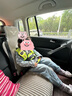 艾适（RideSafer）进口美国安全座椅GEN5儿童穿戴式便携式简易可折叠增高垫3-12岁 动感黄（大号）【身高114-145cm】 实拍图