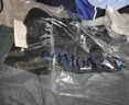 罗蒙（ROMON）夹克男秋冬季潮流棒球服抓绒衣加厚立领摇粒绒外套男装ZR58蓝L 实拍图