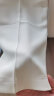 欧莎（OSA）【自在美好】白色轻薄衬衫女夏季显瘦设计感小众宽松收腰v领上衣 天蓝色 L 晒单实拍图