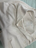 松山棉店【小暖羊轻暖衣】暖绒80保暖内衣抗静电抑菌无刺痒男女士秋衣秋裤 女士-裤子-暖白 L （推荐女：110-125斤，男140-155斤） 实拍图