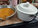 罗娅便携式电煮锅折叠锅出差旅行锅分体式小电锅多功能锅迷你宿舍锅电热锅多用途锅小电火锅一人食 2.2L 满锅-1000W智能款 实拍图