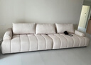 顾家家居政府补贴布艺沙发客厅大小户型泡芙法式现代奶油风2025网红设计师 象牙色丨可拆洗丨2.5m丨升级版丨云端坐感 靠包可活动可拆洗丨大座深更舒服丨久坐不塌 实拍图