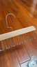 实木多功能挂衣帽子领带挂钩架内衣内裤收纳架子波浪家用晾衣架 2个【收纳师推荐装】 实拍图