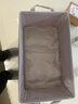 邦尼美家两只装天竺棉衣服收纳箱家用衣柜裤子可水洗整理储物箱 2只装 实拍图