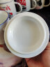 云帝 轻奢高档陶瓷办公杯家用喝茶杯子带手柄盖咖啡杯泡茶杯早餐杯 学习的重要-陶瓷杯 实拍图