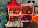 古欧（GUOU）玩具女孩过家家娃娃屋城堡双层仿真别墅儿童生日礼物大礼盒 晒单实拍图