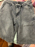 增致牛仔（zengzhi）男士牛仔短裤男2025夏季薄款宽松直筒五分裤休闲潮流中裤子男裤 实拍图