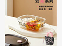 希乐扣Cilock饭盒微波炉可加热玻璃保鲜盒大容量餐盒上班族带饭 长圆三隔900ml 实拍图