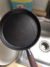 柏登居新款铸铁平底锅烙饼锅手抓饼煎饼锅铁板鏊子生铁煎锅无涂层不粘锅 20cm平底锅【不挑炉灶】 实拍图
