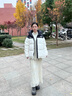 李宁羽绒服男女新款运动时尚防风透湿宽松80%鸭绒外套AYMU239 实拍图