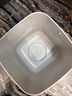 介屋茶桶茶渣废水桶功夫茶具配件过滤储水桶小号家用茶台茶水桶垃圾桶 小繁茶渣桶(蓝灰色) 实拍图