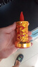 坤随 无烟仿真长杆蜡烛灯LED电子蜡烛灯寺庙佛堂供佛灯佛前灯婚庆装饰 黄金小招财电子蜡烛闪灯【1对】 实拍图