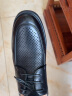 波图蕾斯(Poitulas)凉皮鞋男士透气镂空洞洞商务休闲鞋系带正装鞋皮凉鞋男 9839 黑色(凉鞋) 42 实拍图