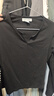 UR2025秋季新款女装时尚休闲简约基础修身T恤UYB450010 黑色 M 实拍图