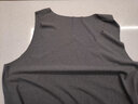 马登工装冰丝凉感背心夏季坎肩运动健身汗衫亲肤无痕薄款打底衫男潮 浅灰色 M 实拍图