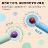 KACO复古派对中性笔高颜值ins风解压按动笔 0.5黑笔学生书写刷题笔创意签字笔大容量黑色水笔 5支/套 实拍图