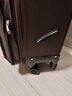 卡帝乐鳄鱼（CARTELO）布箱拉杆箱牛津布行李箱防刮抗压轻音万向轮可扩容防泼水大容量箱 咖啡色防刮常规款 28英寸 实拍图