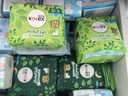 高洁丝（Kotex）小绿袋草本抑菌超薄卫生巾350mm*12片夜用防漏姨妈巾透气港版 实拍图