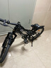 Jeep 吉普「星钻」儿童自行车中小学生山地车男女变速双碟刹减震单车 星钻单速-炫酷黑 22寸 适合身高130-165cm 实拍图
