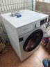 西门子（SIEMENS）10公斤滚筒洗衣机全自动 洗烘一体机 热风除菌 蒸气除味除螨 智能烘干XQG100-WN54A1X02W 实拍图